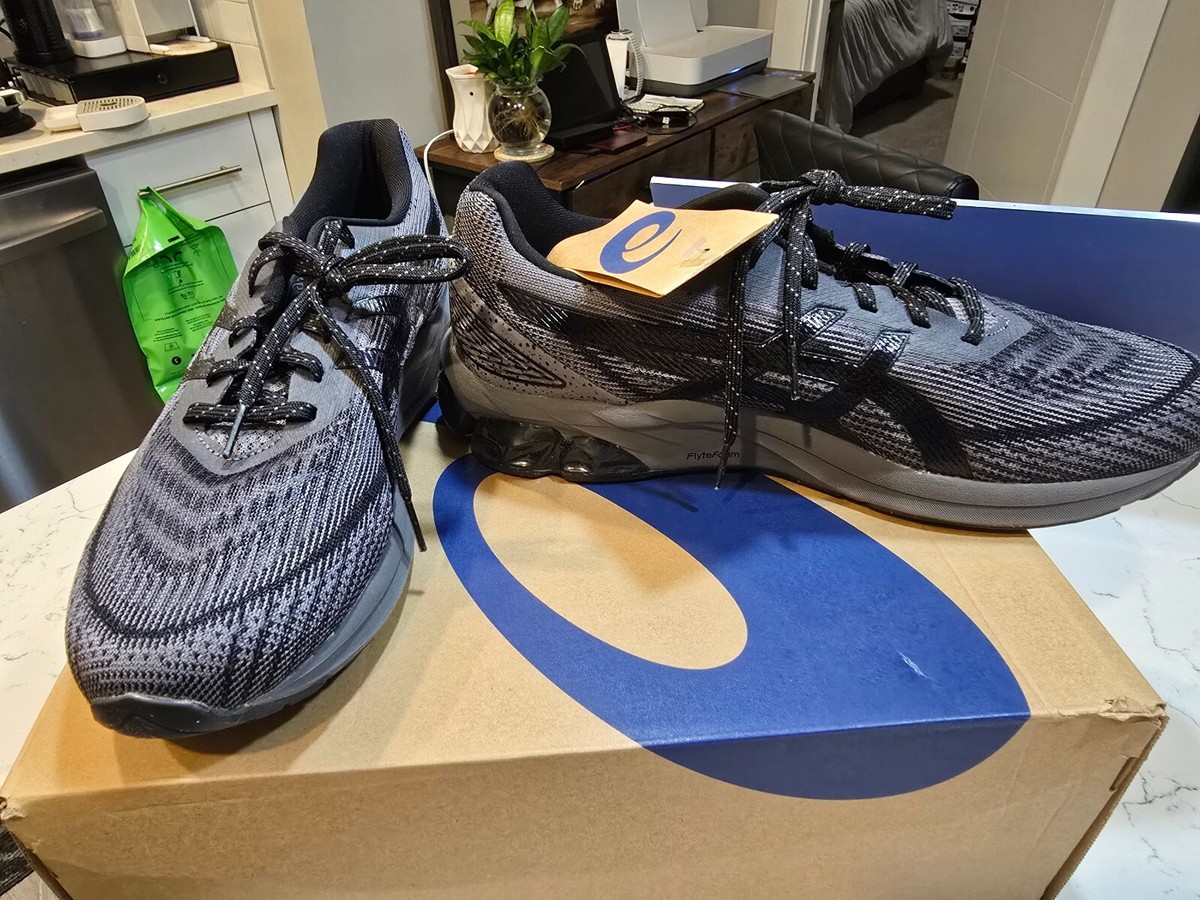 Size 10.5 - Asics Gel Quantum 180 7 Carbon Black for sale  display picture 1