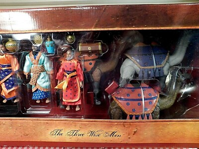 BibleQuest The Three Wise Men and Camels Mint in Box