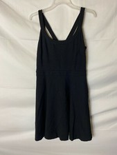 BANANA REPUBLIC WOMENS LITTLE BLACK DRESS ALINE SEXY SIZE 8 MEDIUM M TUNIC