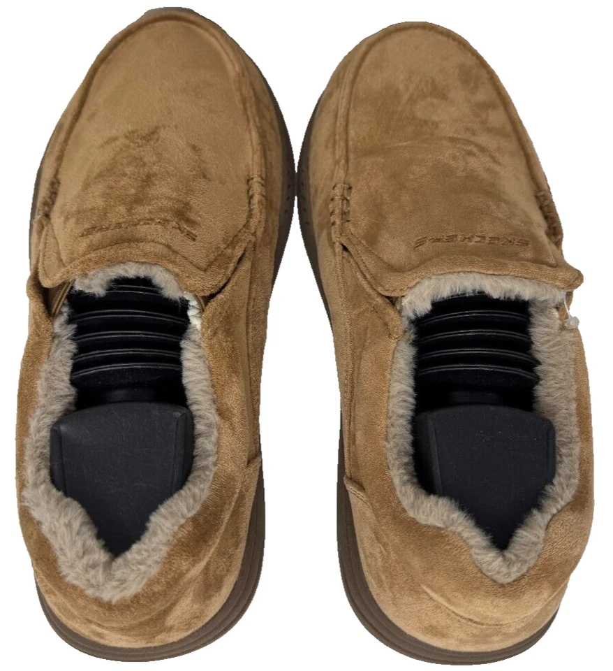 Chinelos Skechers Masculino RF Expected X Larmen Marrom Tamanho: 7 165O - Imagem 3 de 4