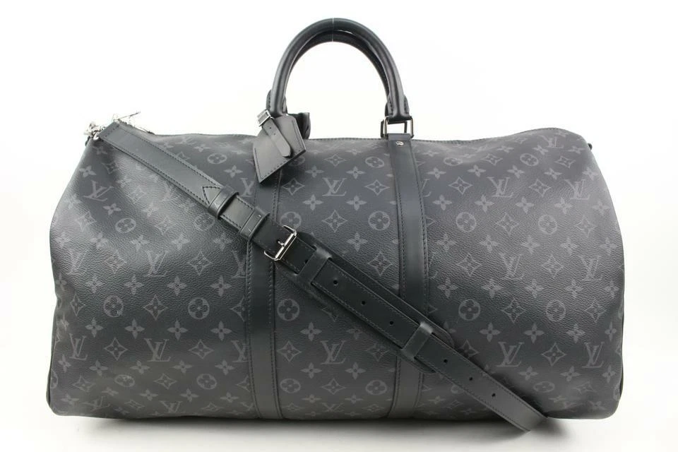 Louis Vuitton Canvas Keepall 55 Duffle