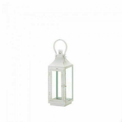 Gallery of Light 12 inch Candle Lantern White - 10018614