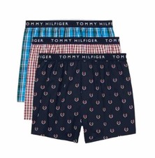 NWT. Tommy Hilfiger. 3 Pack. Slim Fit Woven Boxer. Multi. MRSP. 42.50
