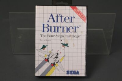 After Burner SEGA Master Four Mega Cartridge Spiel 1 One Single Player PC Game