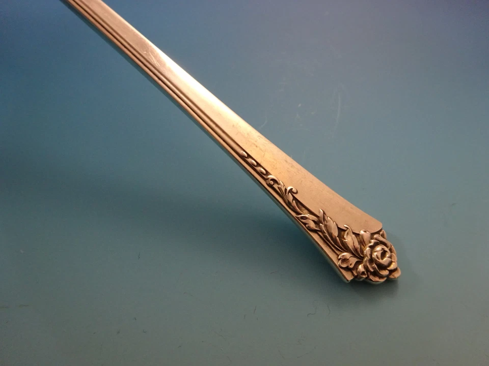 Juego de cubiertos Damask Rose de Oneida de plata de ley para 12 servicio 48 piezas Foto 4 de 4