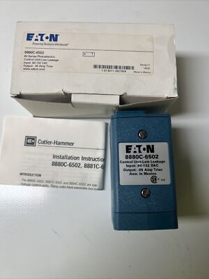 NEW Eaton 8880C-6502 Photoelectric Low Leakage Control Unit Base 8880C6502