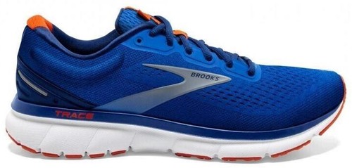 Brooks Trace 2 Mens Running Shoes Navy Blue Orange  display picture 1