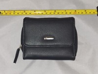 "Damen GeldböRse Schwarz \"Donna\" Portemonnaie Portmonee Geldbeutel MiniböRse"