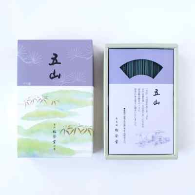 Japanischer Senko Premium Weihrauch Shoyeido Gozan Five Hills Aroma Duft 13,5 cm