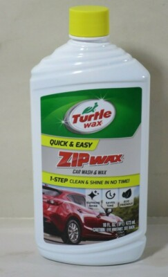#ad #ad Turtle Wax T75A Zip Wax Car Wash and Wax 16oz Bottle $7.00