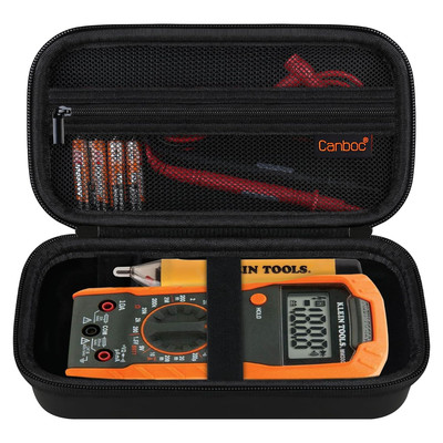 Carrying Case for Klein Tools 69149P/69355/MM300/MM400 Digital Multimeter Electr