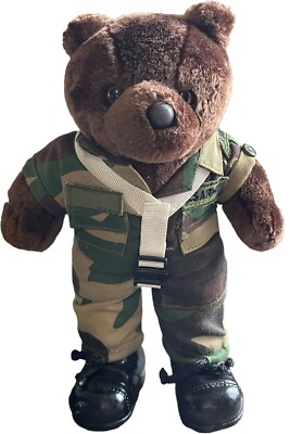 Vintage Forces Of America Special Forces US Army Teddy Bear Plush