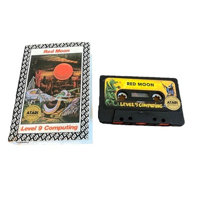 Red Moon - Atari XL: XE : 48K : 400/800 - Vintage Kassettenspiel selten