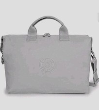 Kipling Kala M Large Travel Tote Stone (Grey)  With Trolley Sleeve 40 Ltr Rrp£96