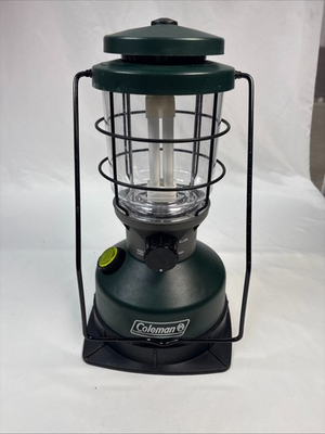 #ad 2002 Coleman Northstar Electric Fluorescent Battery Powered Lantern #5359 $20.00
