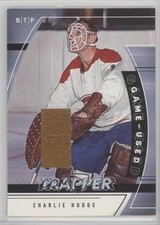2002 ITG Be A Player Between the Pipes Game-Used Trapper Charlie Hodge #GT-6 2d8