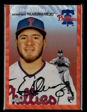 Esteban Quiroz 2023 Topps Chrome Platinum Orange Wave Refractor RC 25/25