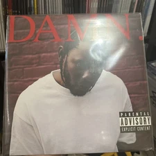 RED - KENDRICK LAMAR Damn -  New and Sealed Red Vinyl Records LPs