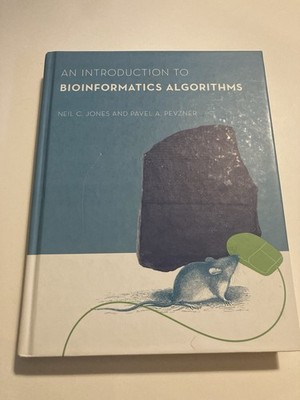  An Introduction to Bioinformatics Algorithms Book by Neil C. Jones and Pavel A.
