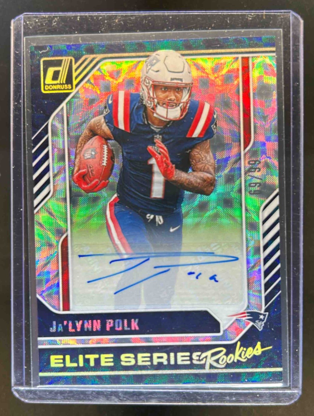 2024 Donruss Ja'Lynn Polk The Elite Series Rookies Auto Rookie RC #69/99