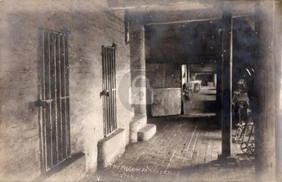 c1910s Pilgrim Fathers Cells Boston Massachusetts MA RPPC Photo Postcard COPY