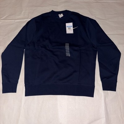 Nike Men s Sweatshirt Blue Size Medium