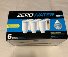 NEW 6 Original OEM Zero Water 5 Stage TDS Rep...