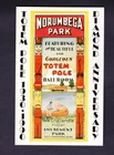 1930-90 NORUMBEGA  AMUSEMENT PARK MASSACHUSETTS DIAMOND ANNIV POSTAL CARD HS31