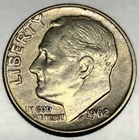 1962 - D Roosevelt Dime - Circulated Condition - 90% Silver - US Coin - 3973