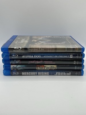 5 Blu-ray Movie Lot Training Day Dirty Dancing The Facility