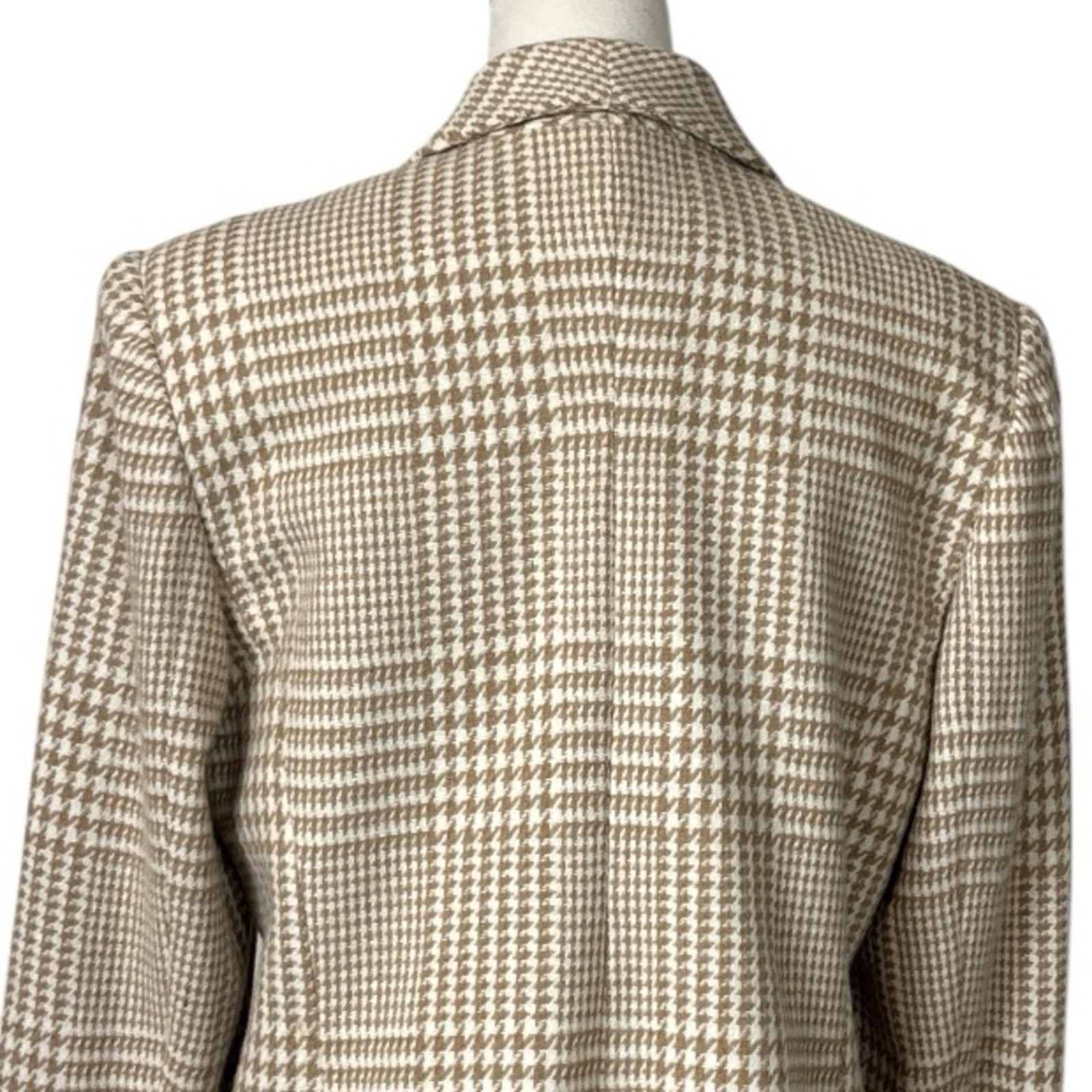 Talbots Blazer 4 Button Jacket Wool Cashmere Ango… - image 8