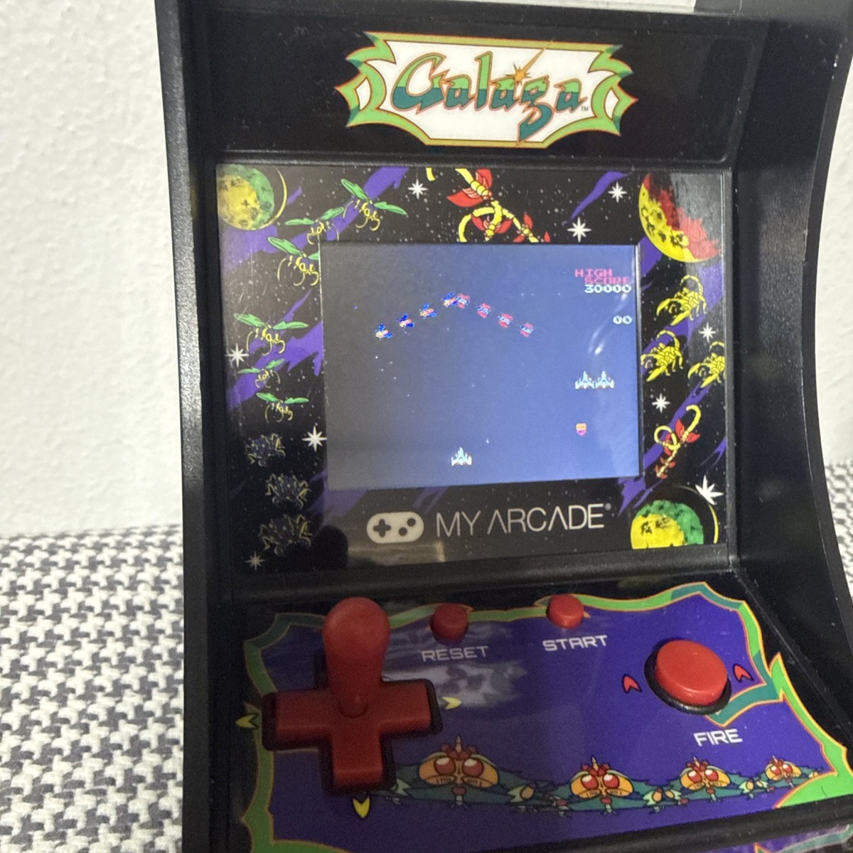 Galaga - My Arcade Video Game Mini Arcade 6.75 in tested works | eBay