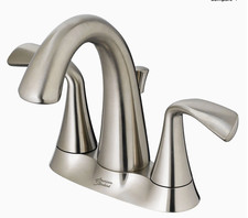 NEW American Standard Fluent bathroom faucet  drain - 1.2gpm - brushed nickel