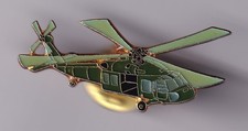 RARE PINS PIN'S .. ARMEE ARMY AIR HELICOPTERE HELICOPTER USA UH 60 BLACKHAWK ~GF