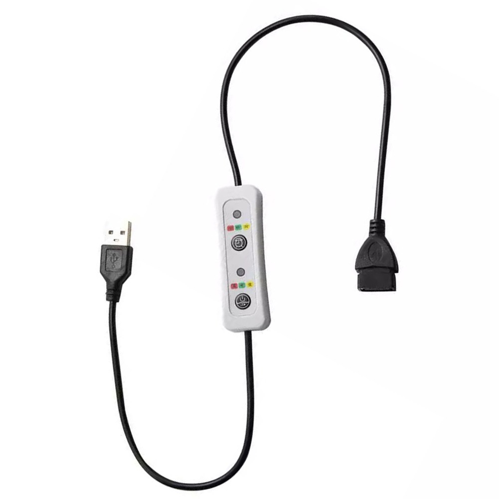USB Timer Switch Extension Cable 5V DC Supply 60cm Timer Cord Controller