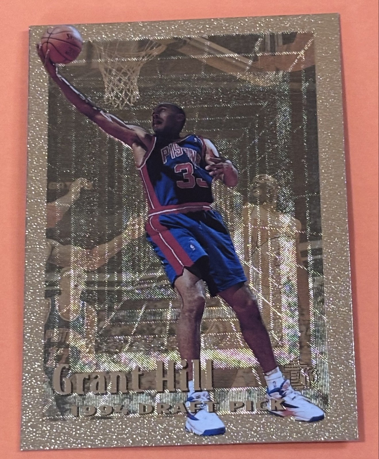 1994-95 Topps Embossed - Grant Hill #103 Golden Idol (RC)