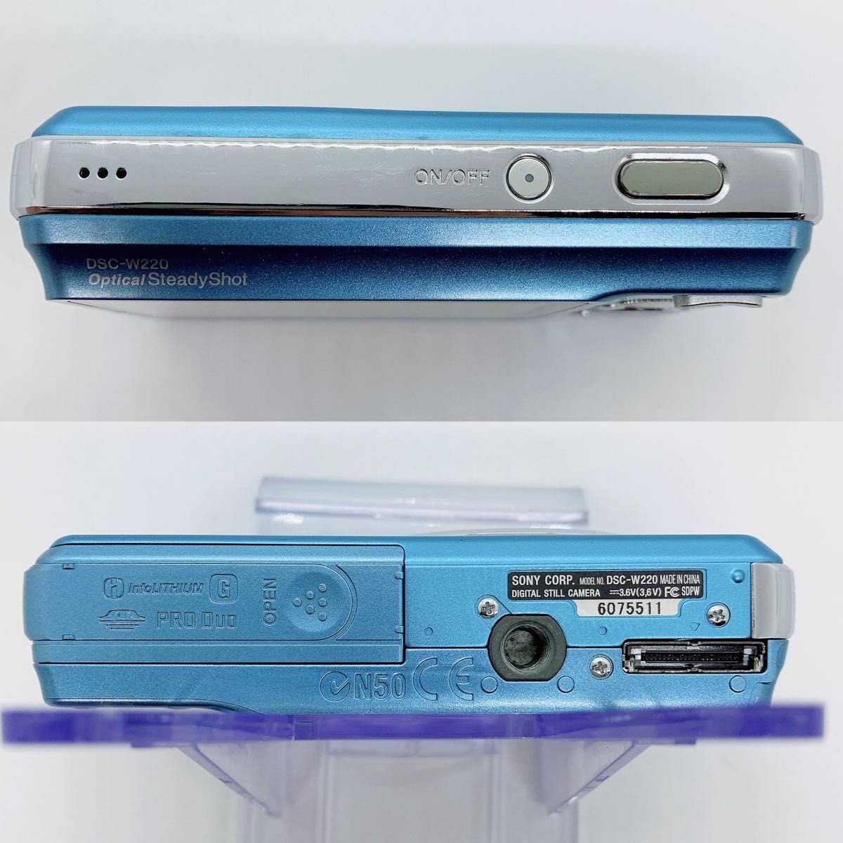 Sony Dsc-W220 Light Blue Boxed Digital Camera M330 | eBay