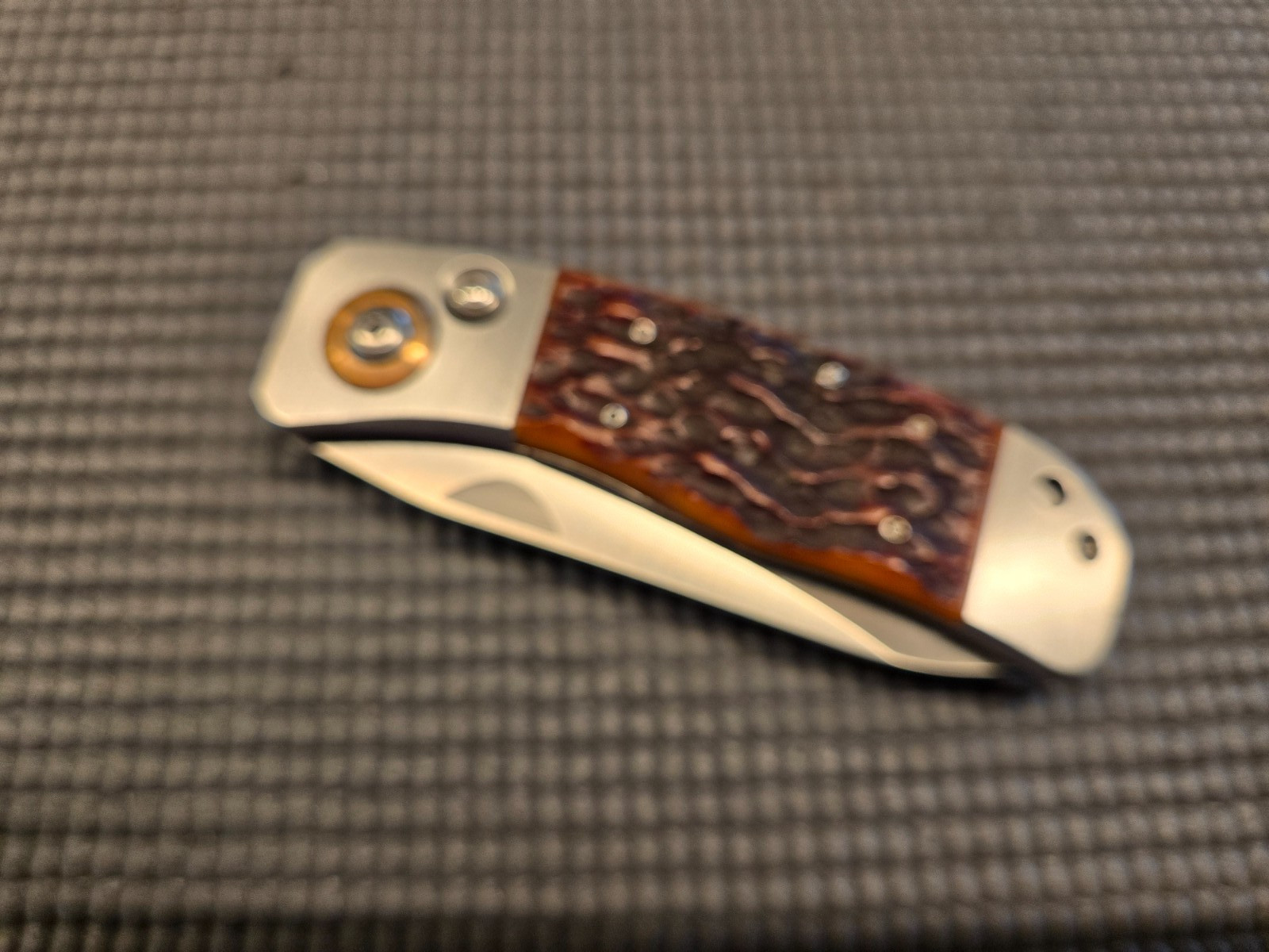 CRKT Lake's Pal 7233 Button Lock Folding Knife