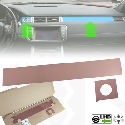 Interior dash inserts upgrade trim in Rose Gold for LHD Range Rover Evoque cover