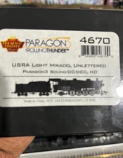 Broadway Ltd Paragon  4670 HO USRA Mikado 2-8-2 #8639 DC/DCC w/Sound