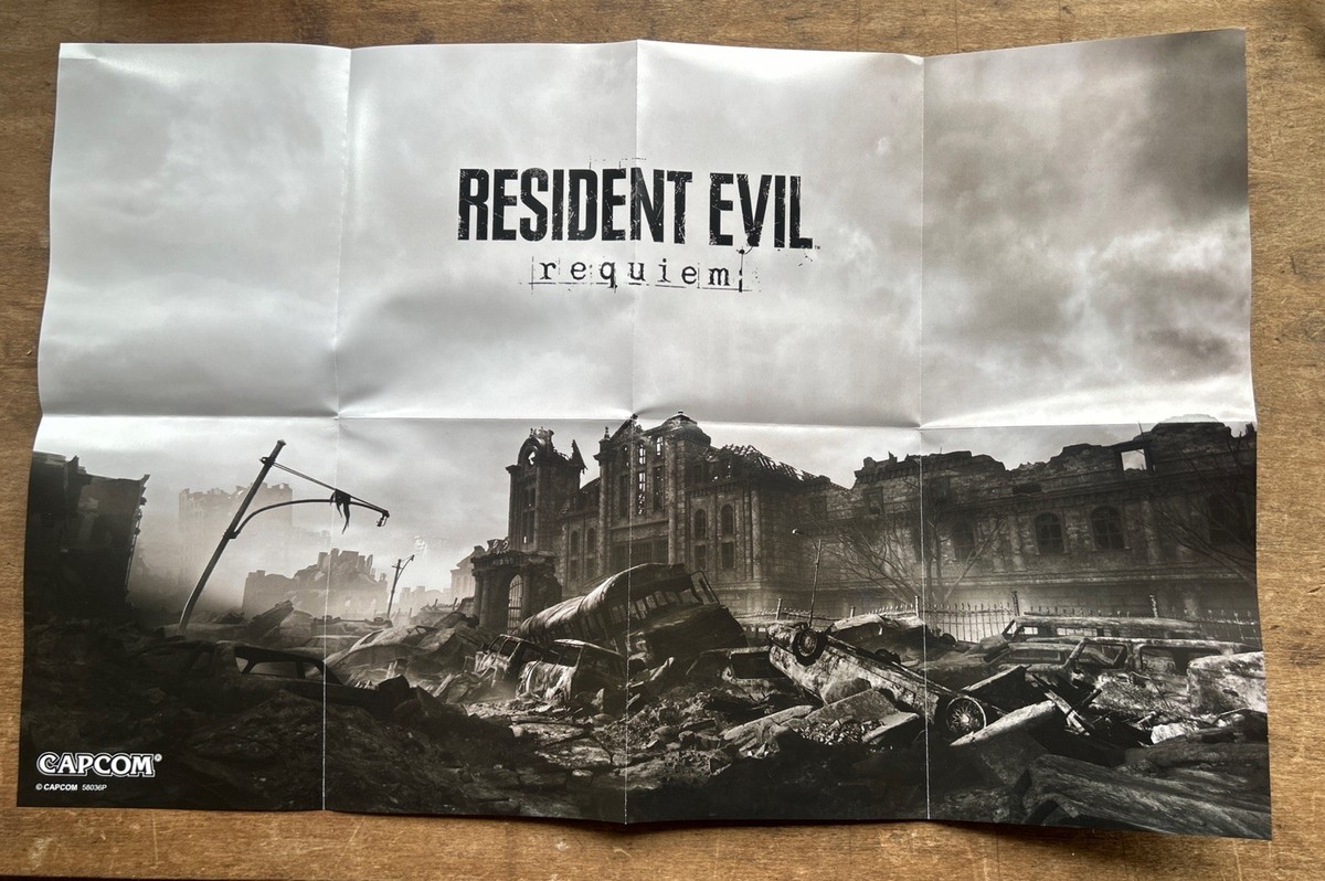 Resident Evil Requiem AMAZON EXCLUSIVE POSTER DOUBLE SIDED Xbox