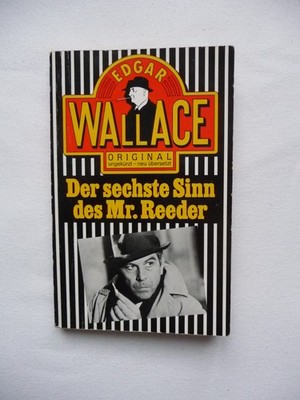 Buch  Der 6.Sinn des Mr. Reeder , E.Wallace, 1987, TB Nr. 1088
