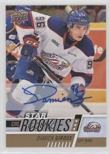 2017-18 Upper Deck CHL Star Rookies Auto Damien Giroux #381 Auto 0a2