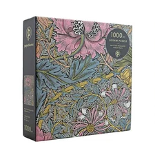 Morris Pink Honeysuckle 1000 Piece Jigsaw Puzzle Paperblanks New