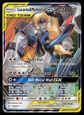Lucario & Melmetal GX 120/214 Holo Ultra Rare Unbroken Bonds Pokemon Card on eBay