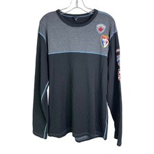 Alp-n-Rock Long Sleeve Shirt Mens XL Black Heather Ski Mountain Outdoorsy Ski