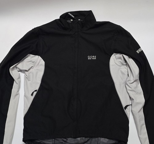 Gore Bike Wear Jacket Windstopper Mens Size Extra Large Black - XL - Picture 2 of 8