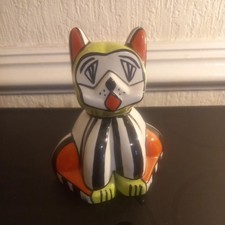 Lorna Bailey WINSTON CAT Old Ellgreave Cat Figure signed CAT-ALOUGE PAGE 10 RARE