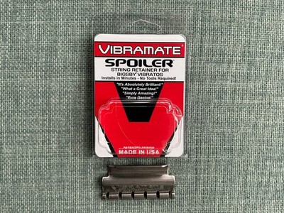 Chrom Vibramate Saitenspoiler Zubehör für Bigsby _ gebraucht