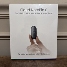 Factory Sealed - PLAUD - NotePin S Smart AI Voice/Audio Recorder with 64 GB